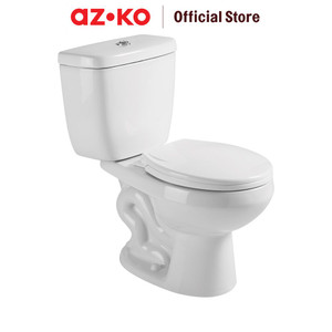 [EZO.0802847] AZKO Fosa Kloset Duduk Siphonic Duoblock A2109 Sitting Toilet Wc Duduk Perlengkapan Kamar Mandi Bathroom Tools