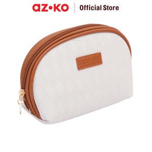 [EZO.0802850] AZKO Passport Pouch Kosmetik Travel Tas Makeup Dan Skincare Organizer Alat Dandan Storage Bag