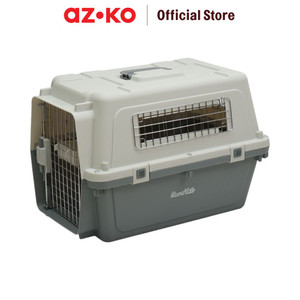 [EZO.0802861] AZKO Paws N Tail 60.7X40.4X42 cm Kandang Hewan Portable Iata 1 Door Dog Cat Carrier Pet Carrier Pet Cargo Kucing Anjing Perlengkapan Hewan Peliharaan