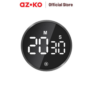 [EZO.0802872] AZKO Kris Timer Dapur Digital - Hitam Kitchen Timer Alat Pengatur Waktu Dapur Peralatan Masak Perlengkapan Dapur