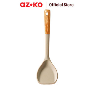 [EZO.0802877] AZKO Kris Spatula Turner Silikon Pr01 - Abu-Abu Sendok Penggoreng Food Grade Sepatula Sutil Pengangkat Dan Pembalik Cook Utensil Peralatan Masak