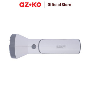 [EZO.0802933] AZKO Powerlite Senter Dengan Lampu Meja Rechargeable Flashlight Emergency Lamp Lampu Camping Portable Travel Light Lampu Darurat Cadangan