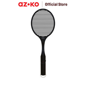 [EZO.0802940] AZKO Krisbow Raket Nyamuk Ta-102 - Hitam Pengusir Serangga Raket Pembasmi Nyamuk Elektrik Insect Killer