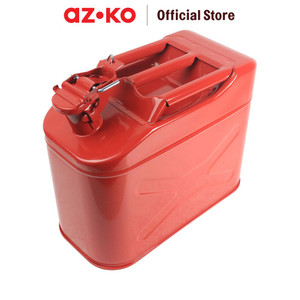 [EZO.0802965] AZKO Krisbow 10 ltr Jerigen Gasoline - Merah Tempat Bensin Bbm Jerrycan Jeriken Minyak Perlengkapan Bengkel