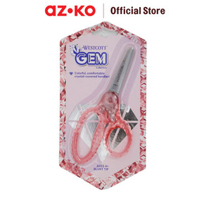 [EZO.0803017] AZKO Westcott 5 inci Gunting Anak Blunt Gem Random Paper Scissors Alat Pemotong Serbaguna Stationary Perlengkapan Alat Tulis