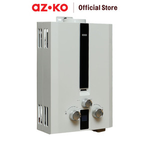 [EZO.0803053] AZKO Krisbow 5 ltr Water Heater Gas - Putih
