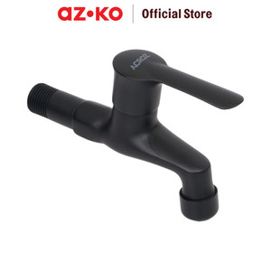 [EZO.0803058] AZKO Acroz Veneto Keran Kamar Mandi Long - Hitam