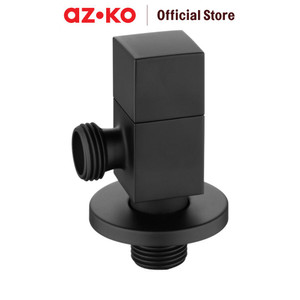 [EZO.0803060] AZKO Acroz Veneto Keran Stop Valve 224-F26 - Hitam