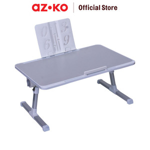 [EZO.0803074] AZKO Odi Meja Lipat Laptop Multifungsi - Putih Folding Table Foldable Study Desk Meja Belajar Mini Serbaguna Tatakan Laptop Notebook Minimalis Table