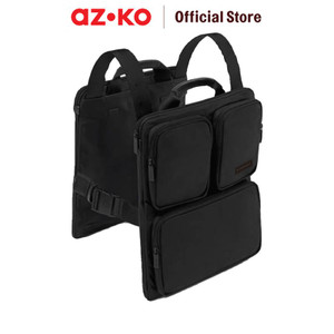 [EZO.0803083] AZKO Passport Vior Tas Side Bag Koper - Hitam Aksesoris Koper Perlengkapan Berpergian Travel Luggage