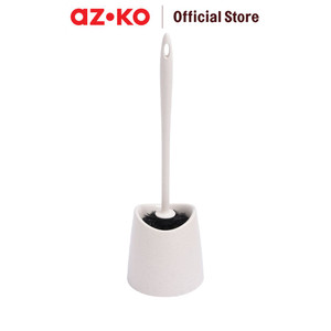 [EZO.0803097] AZKO Tatay Sikat Toilet Ecohome - Krem Beige Bathroom Brush Sikat Wc Serbaguna Alat Kebersihan Pembersih Kamar Mandi