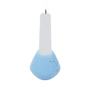 [EZO.0803111] AZKO Arthome Terrazo Tempat Lilin Dekorasi C-11 - Biru