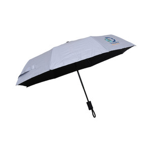 [EZO.0803119] AZKO Discovery Adventures Payung Lipat Otomatis Folding Umbrella Automatic Pelindung Hujan Payung Foldable - Abu-abu