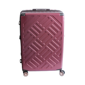 [EZO.0803120] AZKO Legend Walker Koper PC Deck Tsa Lock Hardcase Luggage Koper Kabin Dengan Tsa Tas Jalan-Jalan Travel Bag Tas Roda - Merah, 20 inci
