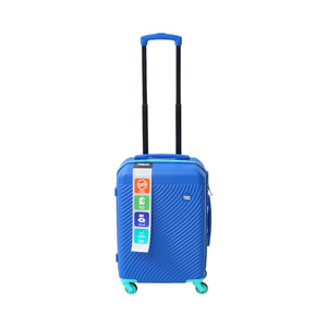 [EZO.0803126] AZKO Supercase Flash On Koper ABS Tsa Lock Hardcase Luggage Koper Bagasi Dengan Tsa Tas Jalan-Jalan Travel Bag Tas Roda - Hitam/Hijau, 24 inci