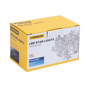 [EZO.0803157] AZKO Krisbow Lampu Hias Led Fairylight Star