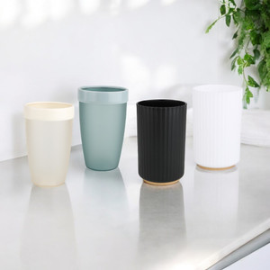 [EZO.0803183] AZKO Stora 300 ml Tempat Sikat Gigi Toothbrush Holder Organizer Alat Pembersih Gigi Wadah Odol Aksesoris Kamar Mandi - Biru
