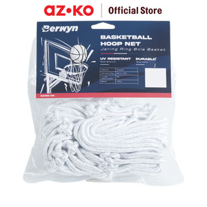 [EZO.0803221] AZKO Berwyn 54 cm Pro Shot Net Ring Bola Basket - Putih