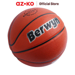 [EZO.0803225] AZKO Berwyn Ukuran 5 Bola Basket Laminated Pu - Cokelat