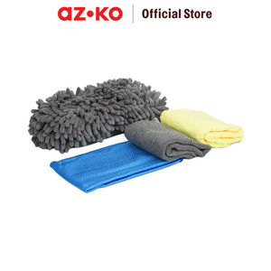 [EZO.0803232] AZKO Proclean Set 4 Pcs Alat Cuci Mobil