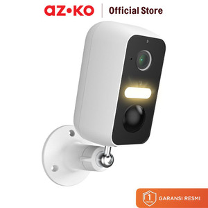 [EZO.0803236] AZKO Krisbow Sync Smart Ip Camera Wifi Battery Fixed 3Mp Snap11T Smart Cctv Kamera Pengawas Pintar Camera Pengintai Alat Keamanan Rumah Spy Cam