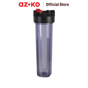 [EZO.0803237] AZKO Fosa 20X4.5 inci Housing Filter Air - Biru Clear