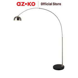 [EZO.0803247] AZKO Eglare Arco Lampu Lantai E27 - Satin