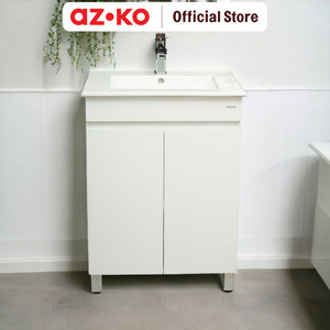 [EZO.0803265] AZKO Fosa Kabinet Kamar Mandi Pvc Ace-D60 - Putih