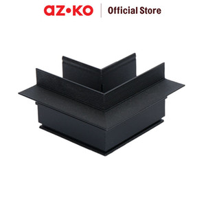 [EZO.0803268] AZKO Krisbow Part Konektor Rel Lampu Sorot L Recessed High - Hitam