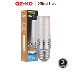 [EZO.0803304] AZKO Krisbow Bohlam Led 12 watt Cool Daylight E14 - Putih