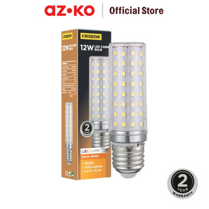 [EZO.0803305] AZKO Krisbow Bohlam Led 12 watt Warm White E27 - Kuning