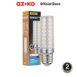 [EZO.0803306] AZKO Krisbow Bohlam Led 12 watt Cool Daylight E27 - Putih
