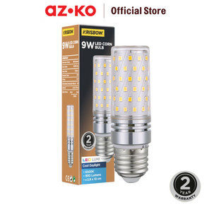 [EZO.0803309] AZKO Krisbow Bohlam Led 9 watt Warm White E27 - Kuning