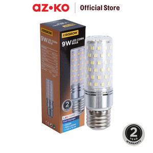[EZO.0803310] AZKO Krisbow Bohlam Led 9 watt Cool Daylight E27 - Kuning
