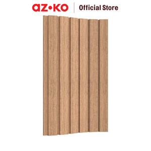 [EZO.0803312] AZKO Maxbuilt 290X4.7X2cm Panel Dinding Flex Motif Kayu - Cokelat Wenge