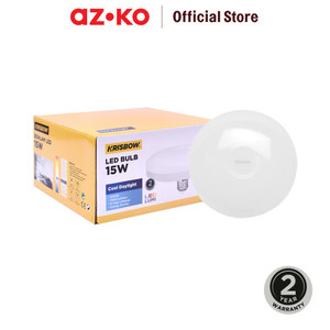 [EZO.0803353] AZKO Krisbow Lumi Mushroom Bohlam Led 15 watt - Cool Daylight