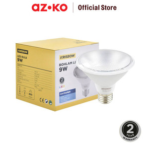 [EZO.0803356] AZKO Krisbow Lumi Bohlam Led Par30 9 watt - Cool Daylight