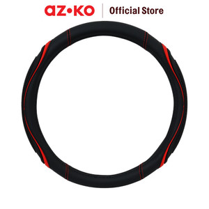 [EZO.0803401] AZKO Otto Klasse Pelindung Stir Mobil - Hitam/Merah