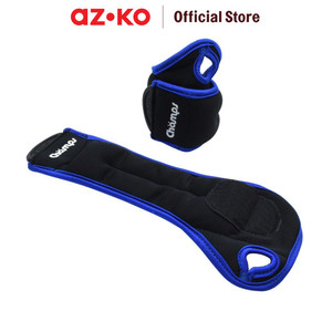 [EZO.0803427] AZKO Champs Penopang Pergelangan Tangan Soft Wrist - Hitam/Biru