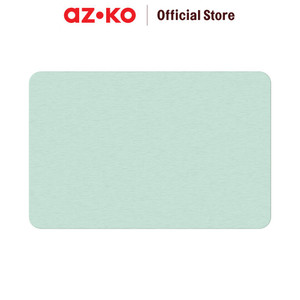 [EZO.0803428] AZKO Forhom 60X39 cm Keset Kamar Mandi Diatomite Hard Solid - Turquoise