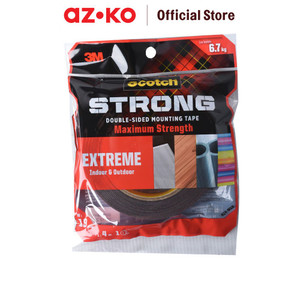 [EZO.0803442] AZKO Scotch 3M Mounting Tape Extreme Interior & Exterior 19 Mm X 4 Mtr