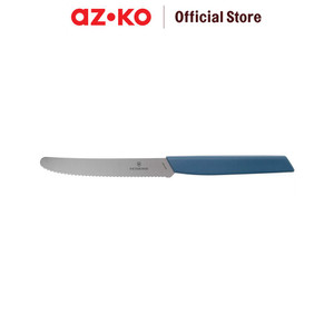[EZO.0803443] AZKO Victorinox 11 cm Swiss Modern Pisau Paring Gerigi - Biru