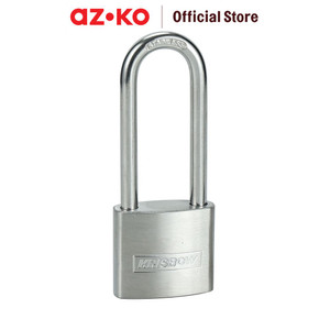 [EZO.0803464] AZKO Krisbow 3.2 cm Gembok Stainless Steel Brass Cylinder Long Shackle
