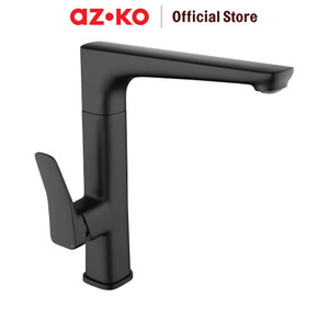[EZO.0803491] AZKO Acroz 22.3X10.6X25.9 cm Veneto Keran Mixer Dapur - Hitam