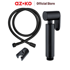 [EZO.0803496] AZKO Acroz Set Toilet Shower Brass - Hitam