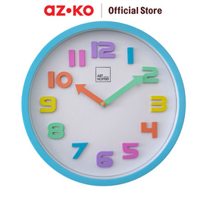 [EZO.0803506] AZKO Arthome 30 cm Jam Dinding Mixed 90663Bl