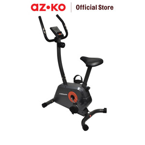 [EZO.0803525] AZKO Kinetic Sepeda Statis Magnetic 515B V2 - Oranye/Abu-Abu