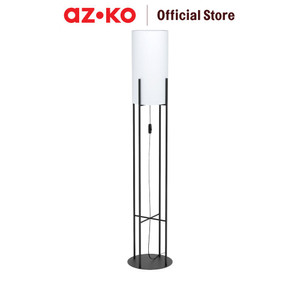 [EZO.0803549] AZKO Eglo Glastonbury Lampu Lantai - Hitam/Putih