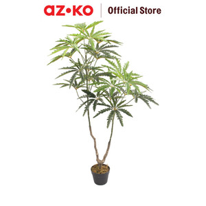 [EZO.0803565] AZKO Arthome 130 cm Tanaman Artifisial False Aralia - Hijau Tumbuhan Tanaman Buatan Dekorasi Plant Sintetis Pajangan Rumah Serbaguna Hiasan Properti Foto
