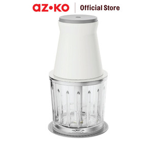 [EZO.0803573] AZKO Kris 600 ml Mini Chopper Kaca - Putih